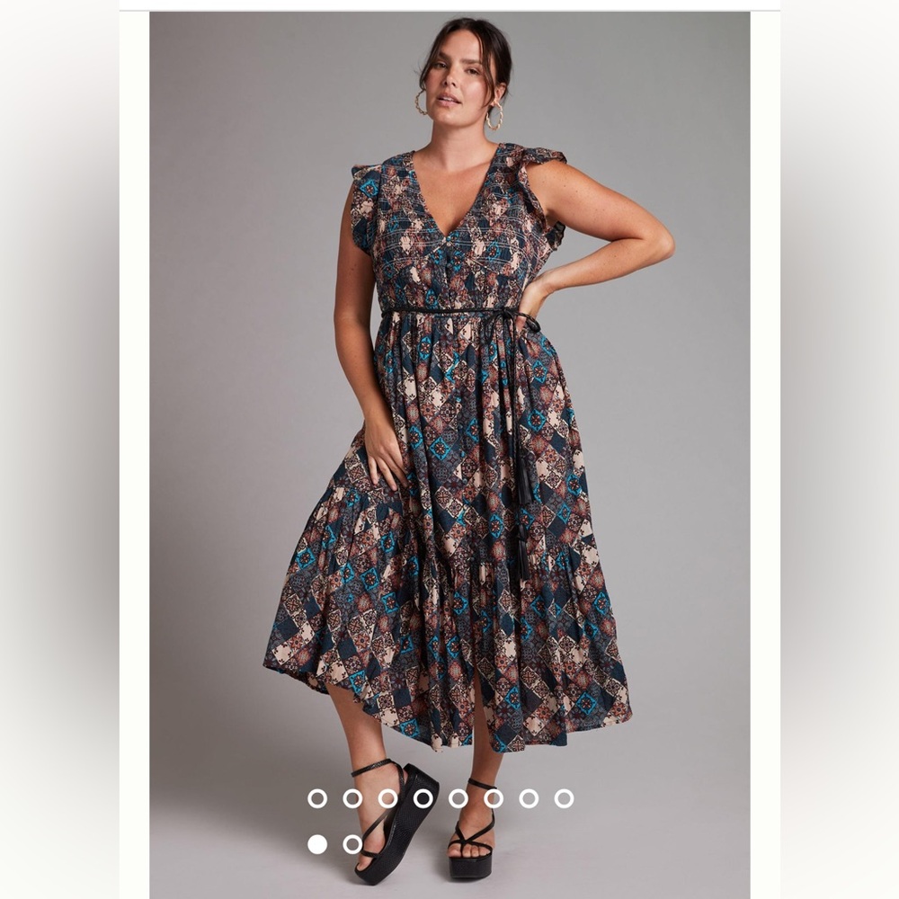 Anthropologie Peregrine Dress 2X